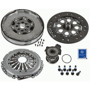 2290 601 086  Clutch kit with dual mass flywheel and pneumatic bearing SACHS 