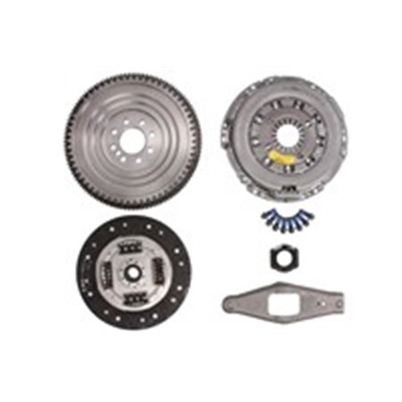 VAL835057  Clutch kit with rigid flywheel and release bearing VALEO 