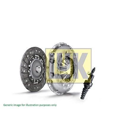 621 2218 21  Clutch kit with clutch cylinder and pressure plate LUK 