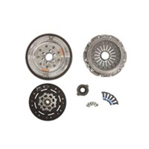 VAL837038  Clutch kit with dual mass flywheel and bearing VALEO 