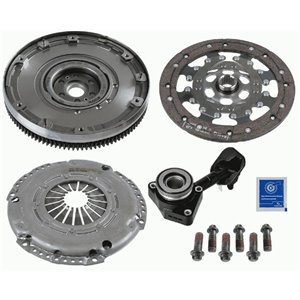2290 601 047  Clutch kit with dual mass flywheel and pneumatic bearing SACHS 
