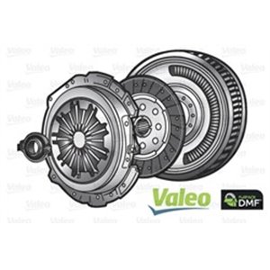 VAL837112  Clutch kit with dual mass flywheel and pneumatic bearing VALEO 