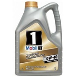 MOBIL 1 FS 0W40 5L Engine oil Mobil 1 (5L) SAE 0W40 ;API CF; SJ; SL; SM; SN; ACEA A3