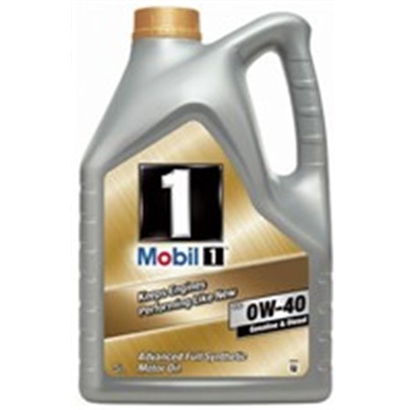 MOBIL 1 FS 0W40 5L Engine oil Mobil 1 (5L) SAE 0W40 API CF SJ SL SM SN ACEA A3