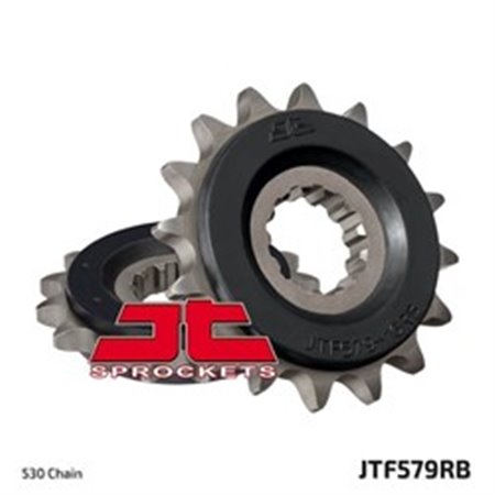 JTF579,18 Front gear steel, chain type: 50 (530), number of teeth: 18 fits: