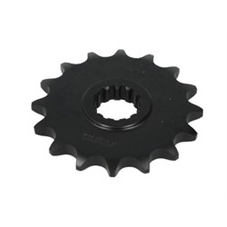 SUNF414-16 Front gear steel, chain type: 525, number of teeth: 16 fits: YAMA