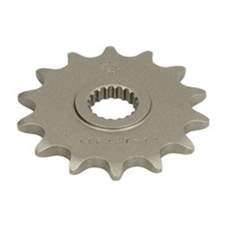 JTF427,14 Front gear steel, chain type: 520, number of teeth: 14 fits: SUZU