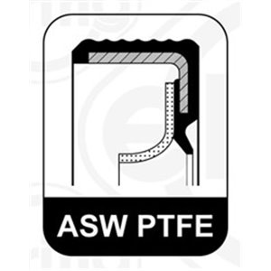 394.012 Shaft Seal, crankshaft ELRING - Top1autovaruosad