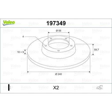 197349 Gearbox flange ZF fits: IVECO EUROCARGO