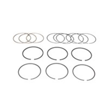 O40003.000D 68,5 (STD) 1,2 1,5 2,8 Piston ring set fits: CHEVROLET SPARK DAE