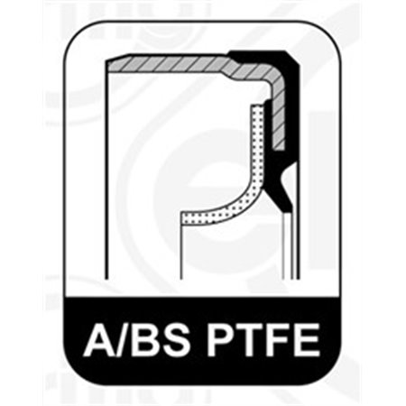 301.870 Shaft Seal, crankshaft ELRING