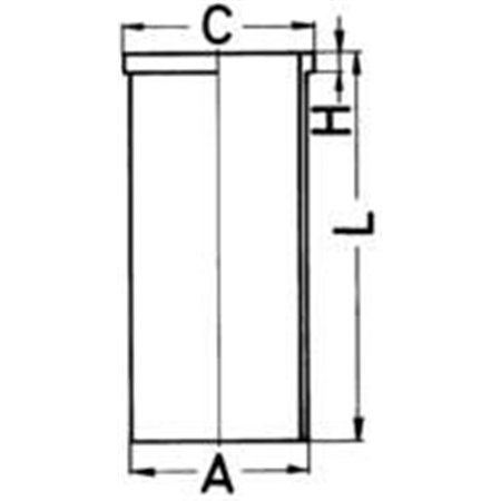 89896190 Silindrihülss KOLBENSCHMIDT