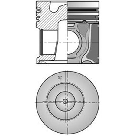 41506960 Repair Set, piston/sleeve KOLBENSCHMIDT