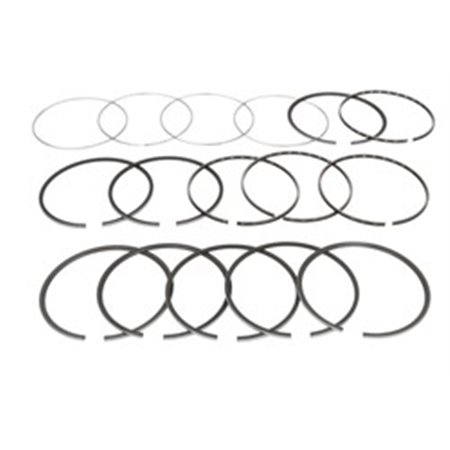 121087003900 91 (STD) 2,5 2 3 Piston rings fits: HYUNDAI H 1, H 1 / STAREX, H 