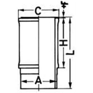 89844110 Гильза цилиндра KOLBENSCHMIDT - Top1autovaruosad