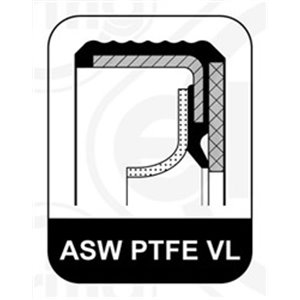 003.770 Shaft Seal, crankshaft ELRING - Top1autovaruosad