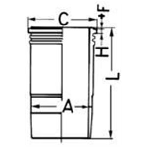 89596110 Cylinderhylsa KOLBENSCHMIDT - Top1autovaruosad