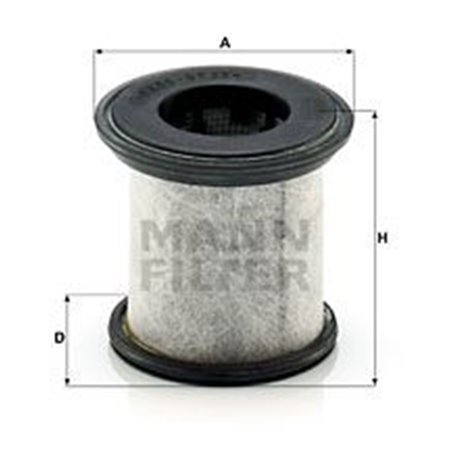 LC 7001 Filter, vevhusventilation MANN-FILTER