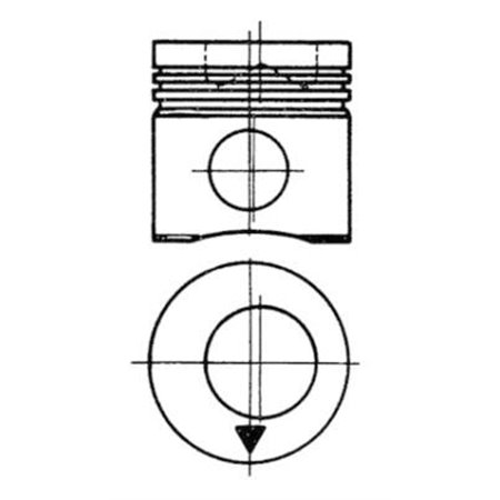 92982960 Repair Set, piston/sleeve KOLBENSCHMIDT