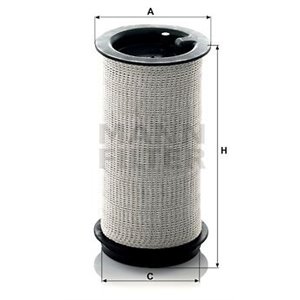 C 716 x Filter, crankcase ventilation MANN-FILTER - Top1autovaruosad