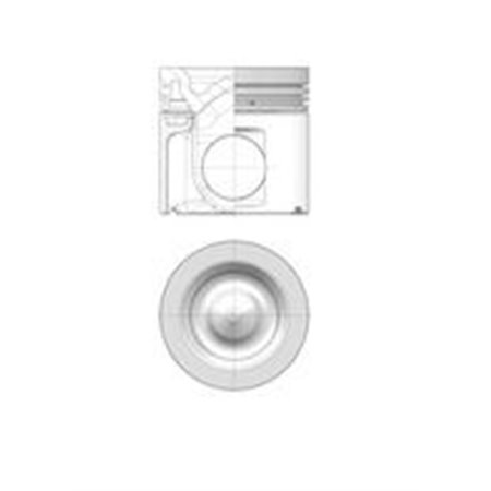 41517960 Repair Set, piston/sleeve KOLBENSCHMIDT