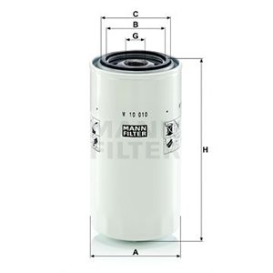 W 10 010 Crankcase breather system filter - Top1autovaruosad