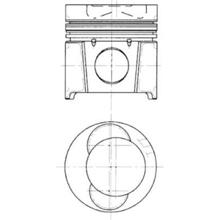 99339960 Remondikomplekt, kolb/ silindrihülss KOLBENSCHMIDT