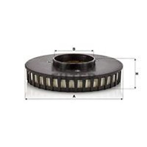 LC 19 001 Filter, crankcase ventilation MANN-FILTER - Top1autovaruosad