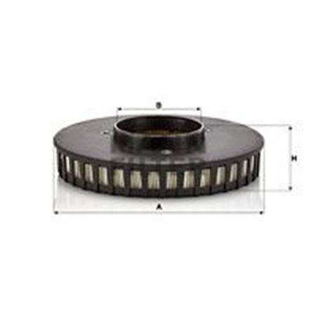 LC 19 001 Filter, crankcase ventilation MANN-FILTER
