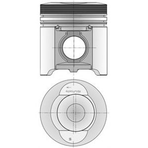 40 483 960 Piston with sleeve set