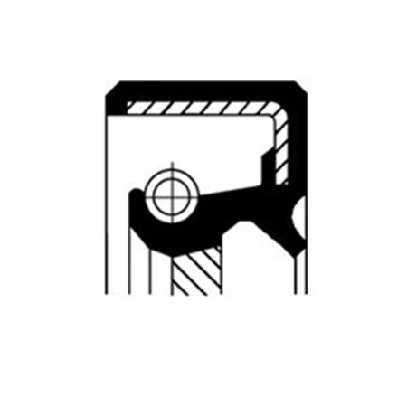 CO19034961B Crankshaft oil seal housing of a gearbox (90,5x114x12) fits: MITS
