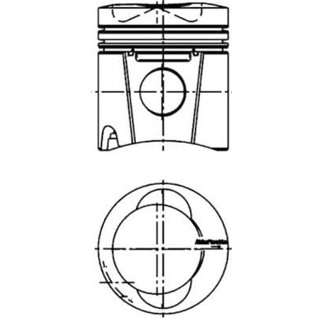 99775960 Repair Set, piston/sleeve KOLBENSCHMIDT