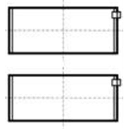 77974620 Connecting Rod Bearing Set KOLBENSCHMIDT
