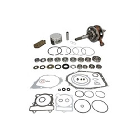 WR101-209 Engine repair kit, tłok +0,5mm (a set of gaskets with seals, cran