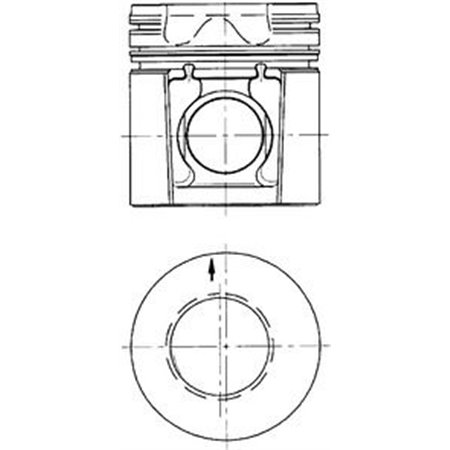 94543962 Ремонтный комплект, поршень / гильза цилиндра KOLBENSCHMIDT