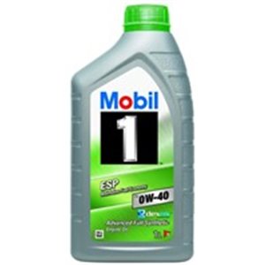 MOBIL 1 ESP X3 0W40 1L Engine oil (1L) SAE 0W40 ;API CF; SJ; SL; SM; SN; SN PLUS; ACEA C