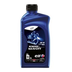 SCOOTER 4T MAXI CITY 5W40 4T engine oil 4T ELF Scooter 4 Maxi City SAE 5W40 1l SL synthetic