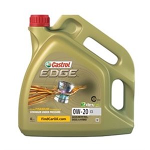 EDGE 0W20 C5 4L Engine oil Edge (4L) SAE 0W20 API ILSAC GF 6A SP ACEA C5 CHRY