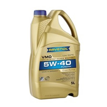 RAV VMO SAE 5W40 5L Engine oil Cleansynto (5L) SAE 5W40 API SN ACEA C3 BMW LL 04 
