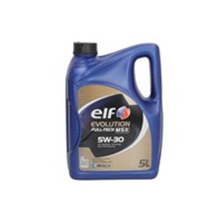EVO FULL TECH MSX 5W30 5L Engine oil EVOLUTION (5L) SAE 5W30 API CF SN ACEA C3 BMW LL 0