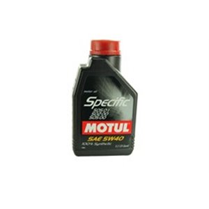 SPECIFIC 505.01 5W40 1L Mootoriõli SPECIFIC (1L) SAE 5W40 (ilma DPF) ACEA C3 FORD WSS M