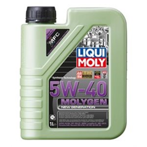 LIM8576 5W40 1L Engine oil Molygen (1L) SAE 5W40 ;API CF; SN; ACEA A3; B4; BMW LL