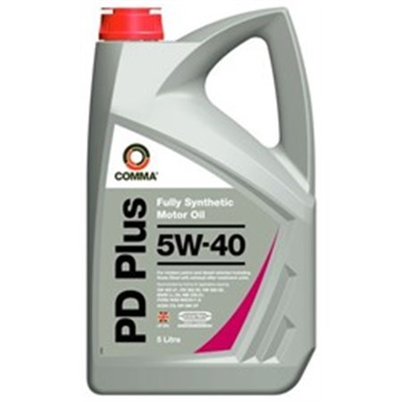 PD PLUS 5W40  5L Engine oil PD Plus (5L) SAE 5W40 API CF SN ACEA C3 BMW LL 04