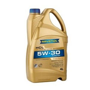 RAV HCL SAE 5W30 4L Mootoriõli RAVENOL Cleansynto SAE 5W30 4I SJ/CF BMW LL 01 MB 229