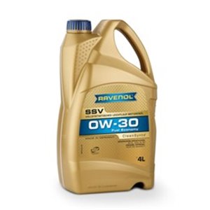 RAV SSV SAE 0W30 4L Engine oil Cleansynto (4L) SAE 0W30 ;API SL; ACEA A5; B5; VOLVO V