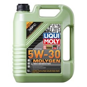 LIM9952 MOLYGEN 5W30 5L Engine oil Molygen (5L) SAE 5W30 ;API CF; SN; ACEA GF 5; CHRYSLER