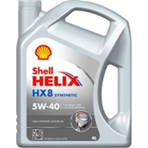 HELIX HX8 5W40 4L Engine oil Helix HX8 (4L) SAE 5W40 ;API SN; SN PLUS; ACEA A3; B3;