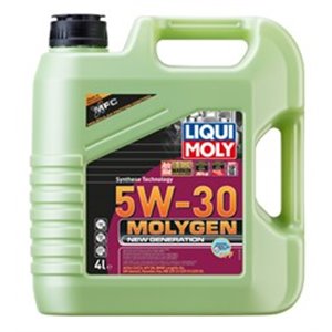 LIM21225 MOLYGEN 5W30 4L Engine oil Molygen (4L) SAE 5W30 ;API SN; ACEA C2; C3; BMW LL 04;