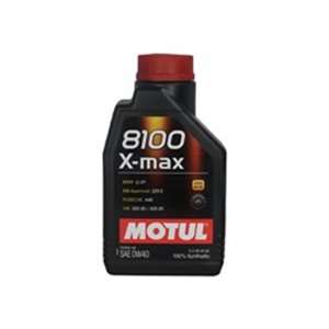 8100 X-MAX 0W40 1L Mootoriõli 8100 (1L) SAE 0W40 API SN ACEA A3 B4 FORD WSS M2C9