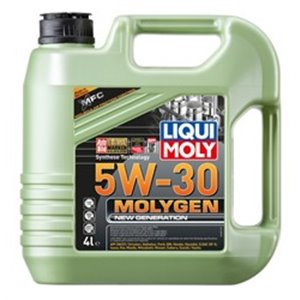 LIM9089 MOLYGEN 5W30 4L Engine oil Molygen (4L) SAE 5W30 ;API CF; SN; ACEA GF 5; CHRYSLER